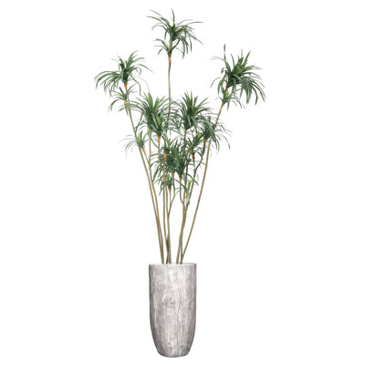 118'' Faux Dragon Tree Tree in Pot