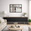 «Neutral Geometric Minimal Abstract Art», photos de chambre de bureau, impression sur toile encadrée-153047079-153047078