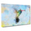 Hummingbird Paint Smudge In Abstract - Wrapped Canvas-55310909