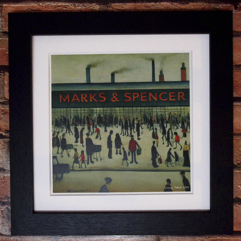 Single Picture Frame Print on Giclée