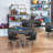 Kee Round Breakroom Table and 12" Chair Set-73411877-93832782-93832800