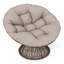 Fauteuil d'appoint pivotant à 360 ° Papasan-1746038686-1746038687
