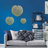 Set of 3 Modern and Luxury Abstract Gold Metal Wall Decor