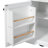 K&K 54.9" Kitchen Island With Drop Leaf