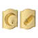 Single Cylinder Deadbolt with Camelot Trim