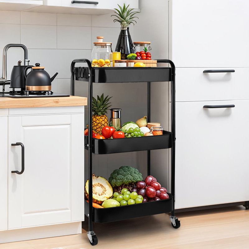 Kitchen Island, Black