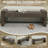 58.6" W Upholstered Bedroom Bench-768225779-763465113