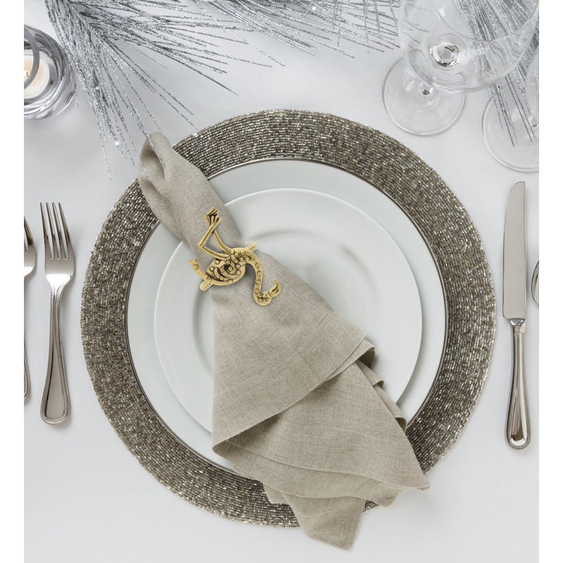 Rond de serviette Flamingo