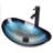 Allexus 24'' Single Bathroom Vanity with Manufactured Wood Top-223385957-259975963-259975960