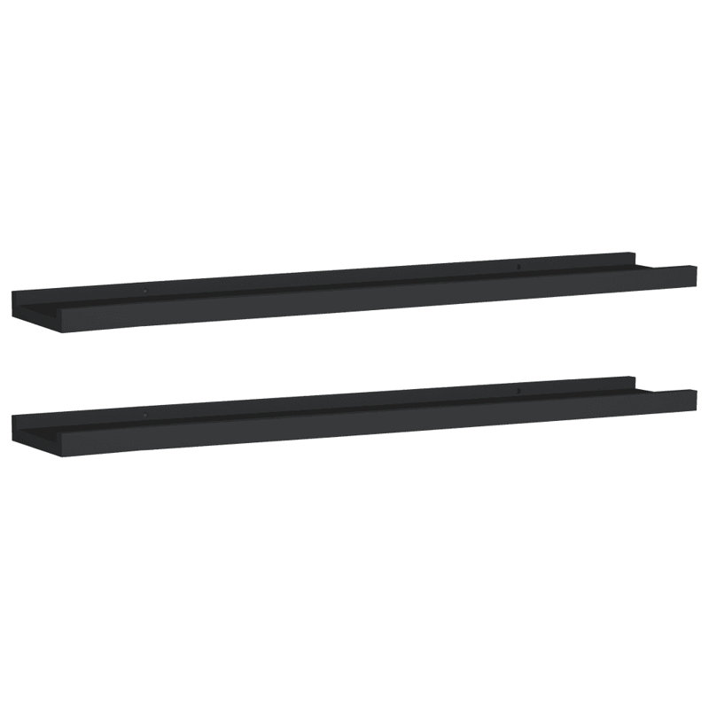 Arslaan 2 Piece, 3cm H x 40cm W x 9cm D, Black