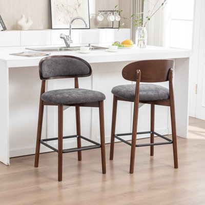 Solid Wood Counter Stool