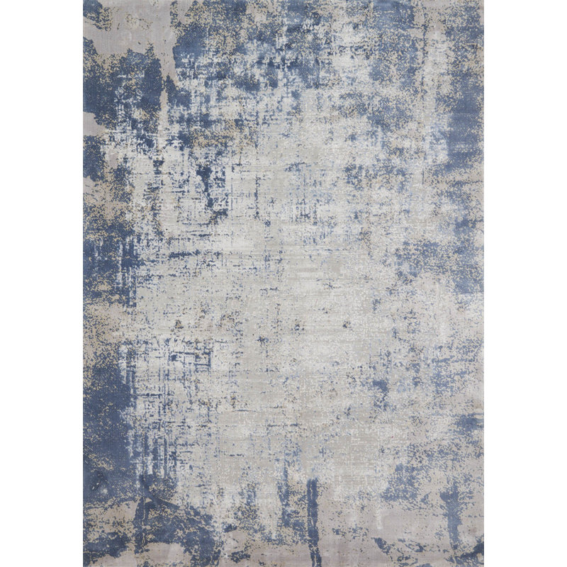 Bourn Abstract Indoor Rug, Rectangle 7'10" x 10'10"