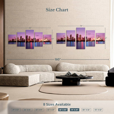 Horizon nocturne de Sydney