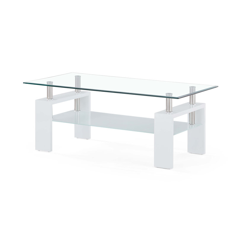 Table basse Marshall, Blanc