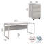 Bureau et piédestal mobile à 3 tiroirs-70328108-70328114