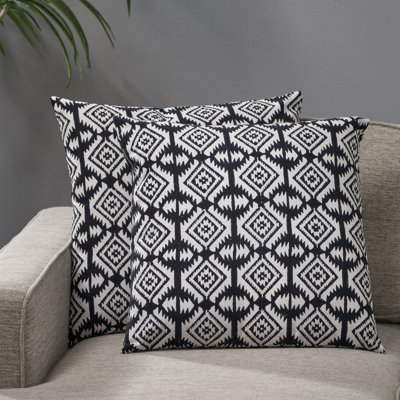 Doris Cotton Throw Pillow Cover