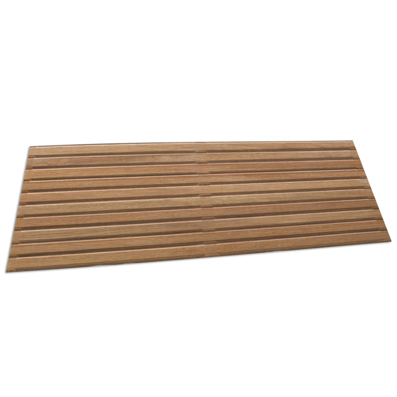 Spa 11-7/8 In. X 35-1/2 In. Ceramic Wall Tile, Brown