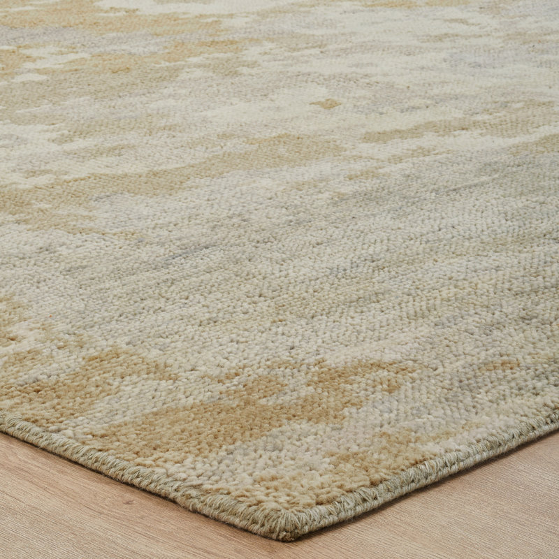 Toros Sand Drift Hand-Knotted Wool Area Rug, Rectangle 2' x 3'