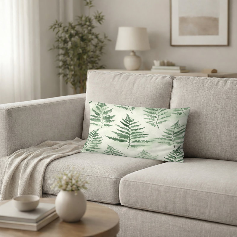 Coussin Floral, H 12 po x l 20 po