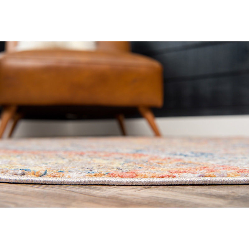 Geometric Indoor Rug, Rectangle 9' x 12'