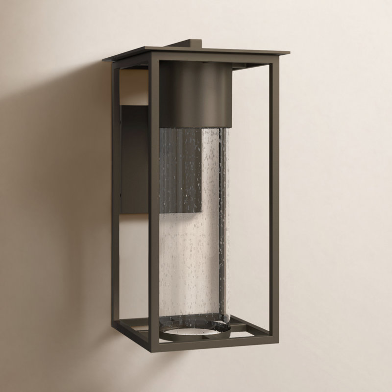Saxie Miley Wall Light, 16" H x 8" W x 10" D, Oil Rubbed Bronze