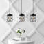 Luminaire suspendu cylindrique de style lanterne à 1 lumière Bardisa-431163800