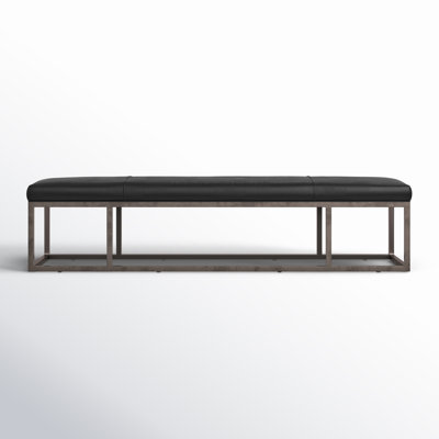 Roux Leather Bench by Joss & Main