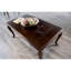 Table basse rectangulaire 1Pc au fini cerisier foncé