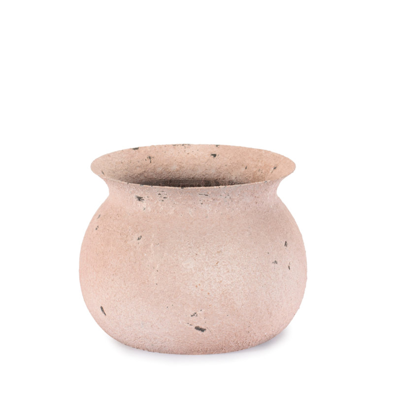 Pot en fer rustique vieilli