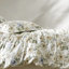 Édredon floral 6 pièces en coton avec taies décoratives et jupe de lit 6 pièces 100% coton doux au toucher-120954165