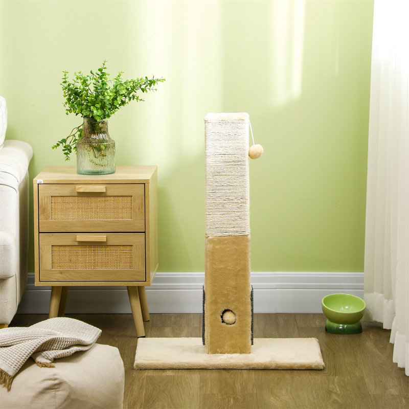 Latonya Scratching Post, Beige