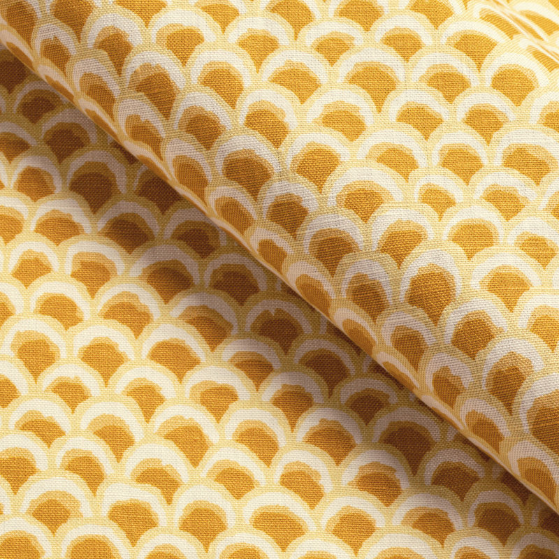 Louverne Pave II Performance Fabric, Canary