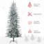 Arbre de Noël artificiel 7,5 pi