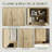 2 Door Accent Cabinet,Solid Wood Storage Cabinet with Adjustable Shelf-1305800464-1306330628