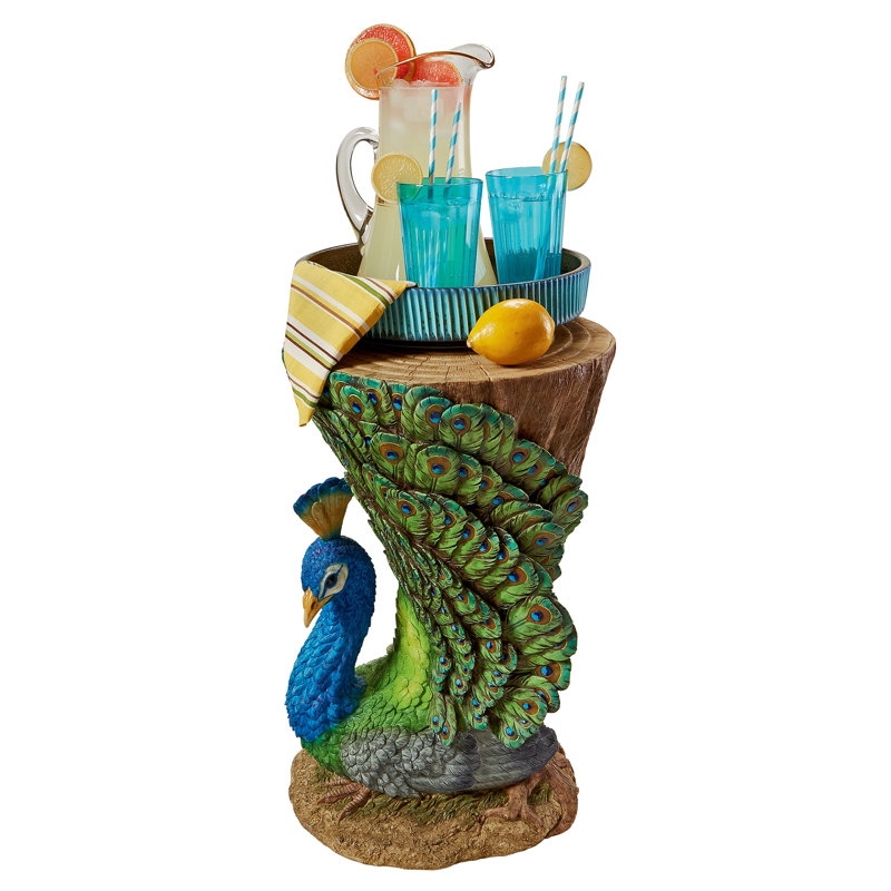 Caisson de sculpturale provocantes peacock