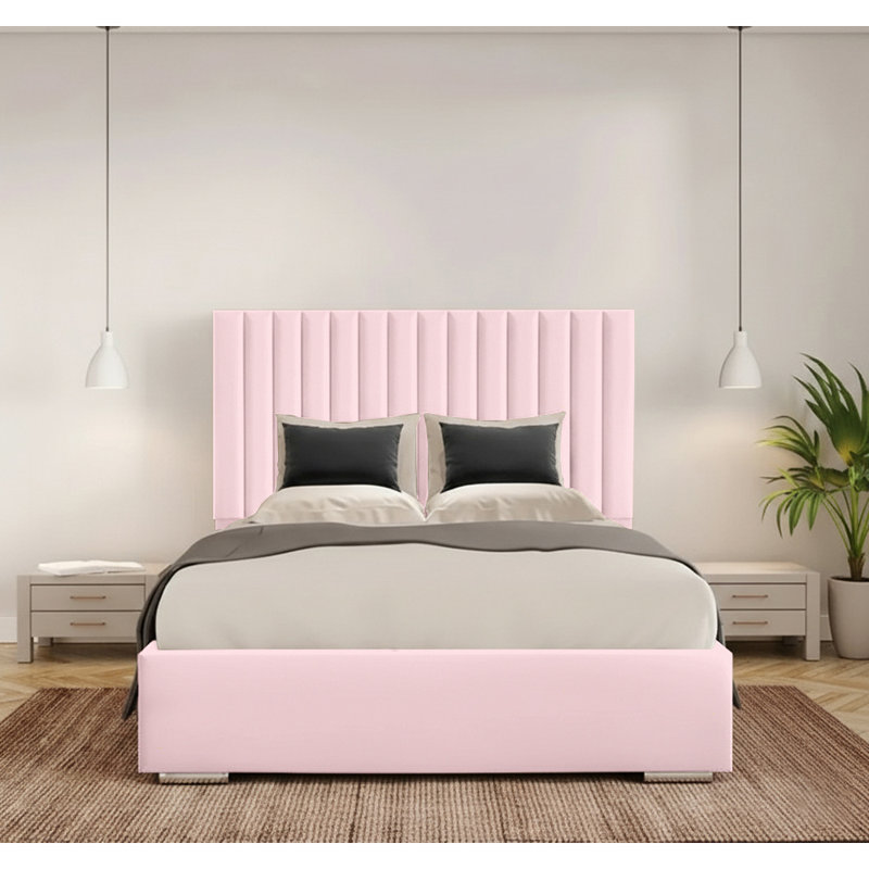 Celetha Bed Frame, Single (3'), Pink