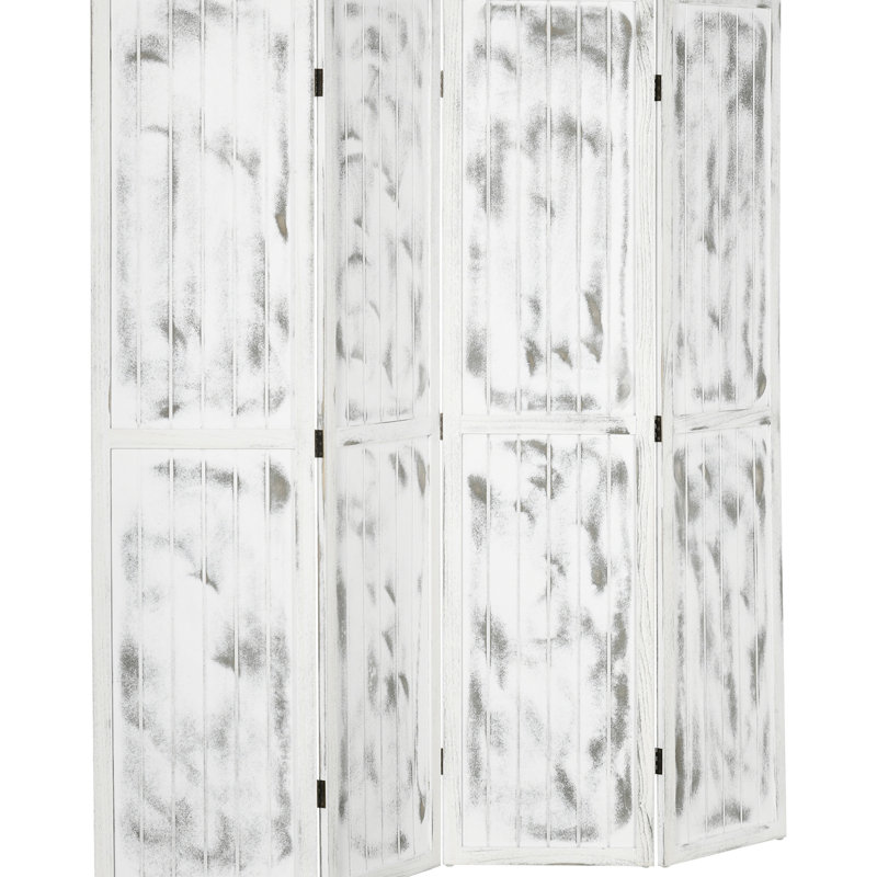 Paravent 5,5 "à 4 panneaux diviseurs pliables