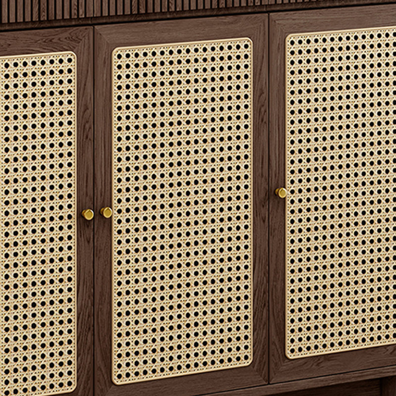 24 Pair Shoe Storage Cabinet, Brown
