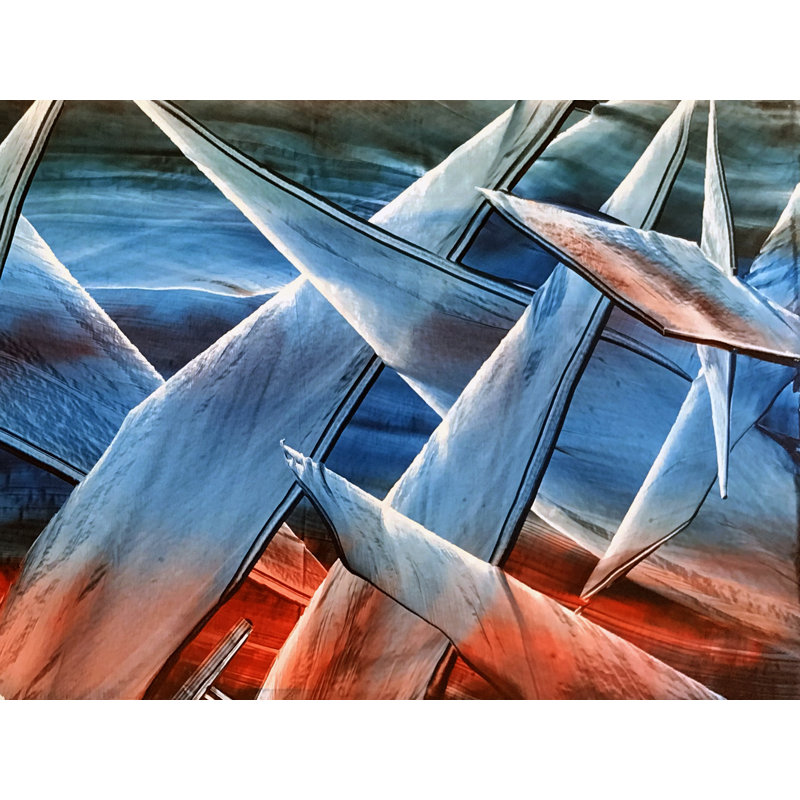 # 84 par Hratch Isirelian - Peinture encadrée, H 17,25 po x l 21,25 po