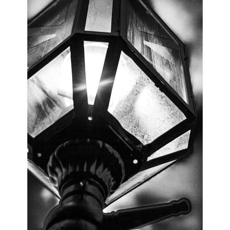 Boston Lantern Print by Alan Scherer, 21.25" H x 17.25" W 