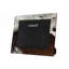 Cadre 8 po x 10 po noir et blanc en cuir de vache-1612555877-1612555879