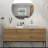 15.69"X15.69" White Ceramic Square Vessel Bathroom Sink