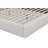 NORDIC UPHOLSTERED KING BED WHITE LINEN BLACK-124521111-124521115