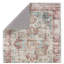 Tapis rouge foncé / bleu sarcelle Mashaunda Performance-1019901481