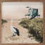 Pélican sur la plage-75033675