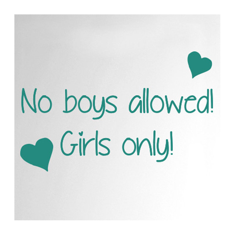 Wall Decal, Aqua Green