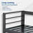 73" All-Weather Aluminum Patio Sofa, 3 Seat Outdoor Couch With Thick Light Gray Cushions & Black Frame-952324171