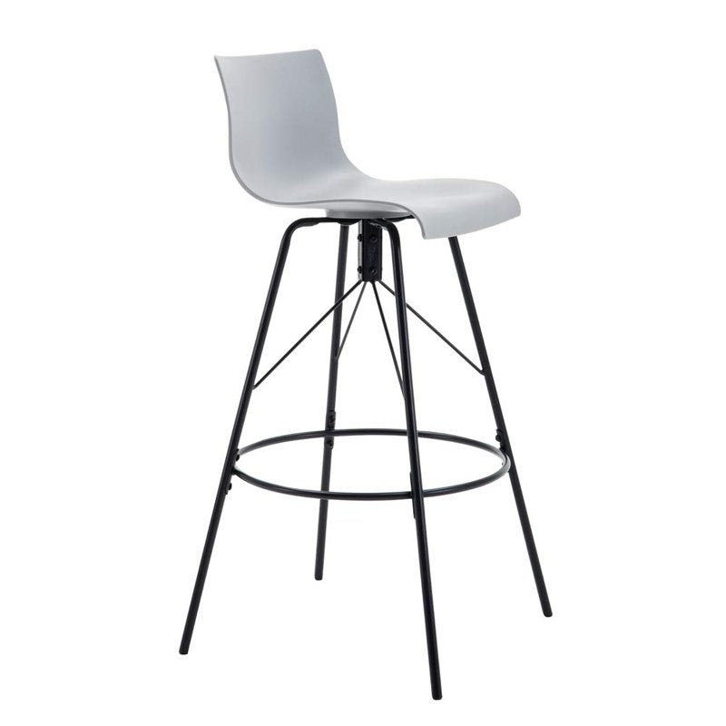 Brettly Counter Stool, Gray, Counter Stool (26" Seat Height)