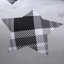 Flannel Geometric Shapes Duvet Cover with Pillowcases-1625760265-1625760268