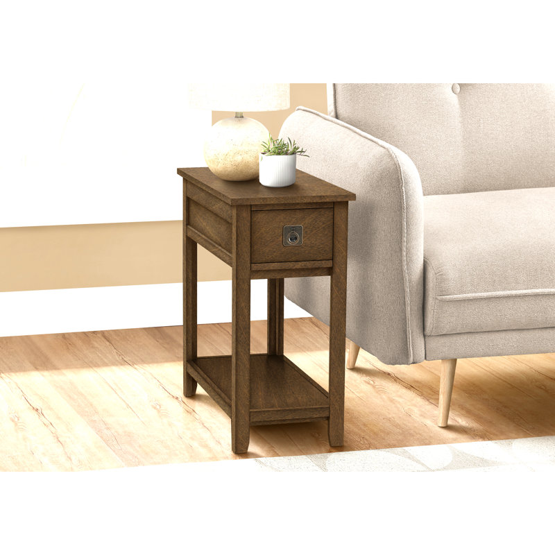 Alexanne End Table with Storage, Brown